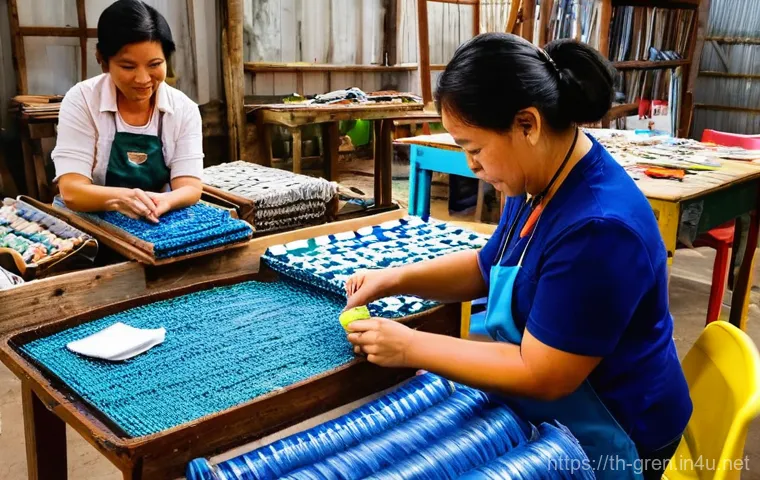 친환경 건축과 지속 가능한 경제 모델 - **Prompt 1: Sustainable Thai Home with Family**
    "A serene and modern Thai-style family home, des...