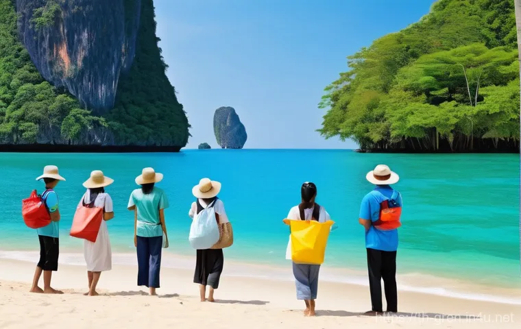 친환경 건축과 지속 가능한 경제 모델 - **Prompt 2: Upcycling Art Workshop in Thailand**
    "A vibrant and bustling workshop in a Thai comm...