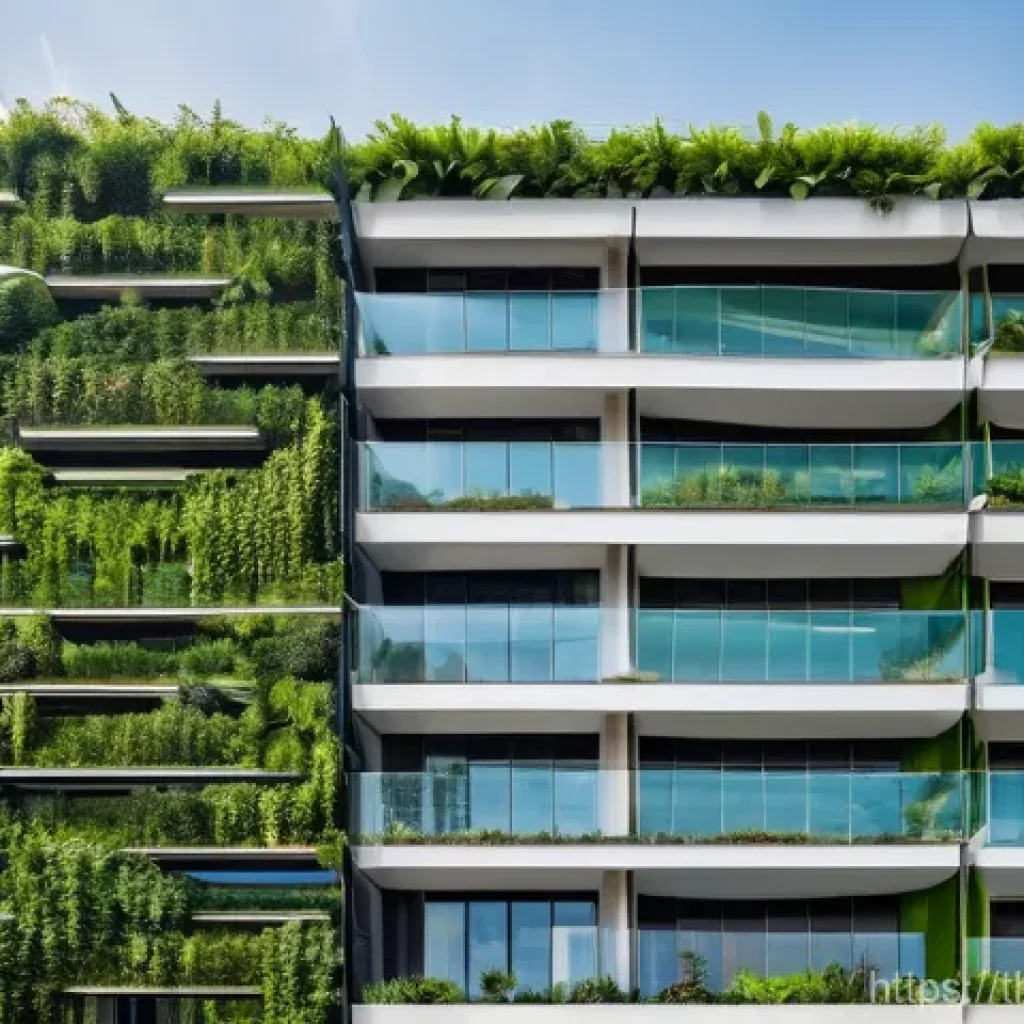 친환경 건축 프로젝트 실패 사례 분석 - **Prompt 1: Superficial Green vs. Integrated Design in a Tropical City**
    "A split image of a mod...