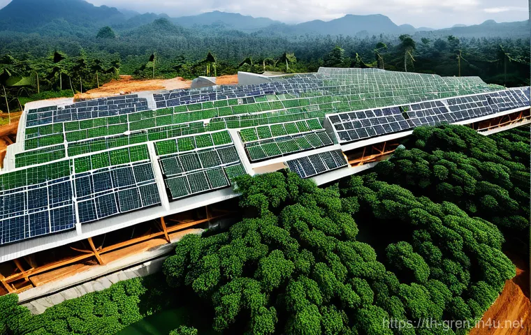 친환경 건축 프로젝트 실패 사례 분석 - **Prompt 2: Climate Mismatch and Neglected Green Features in a Humid Environment**
    "A realistic ...